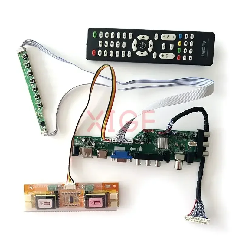 Для LM250WF1 LM230WF1 LM230WF2 плата драйвера ЖК-дисплей DIY Kit DVB сигнал цифровой LVDS-30Pin 1920*1080