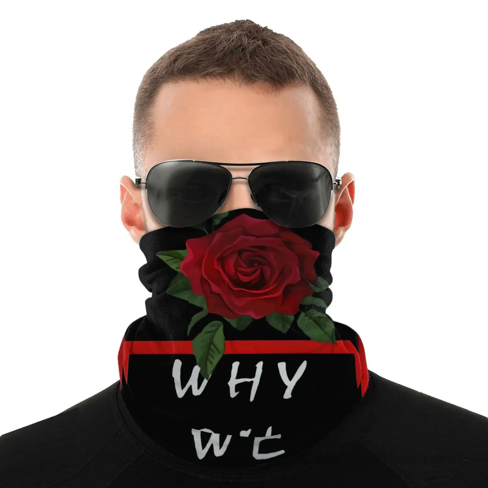 Why We Dont Merchandise Red Rose 4232 Balaclava For Men Hiking Scarf Men's Bandana Mask Face Facemask Hunting mask Fashion |