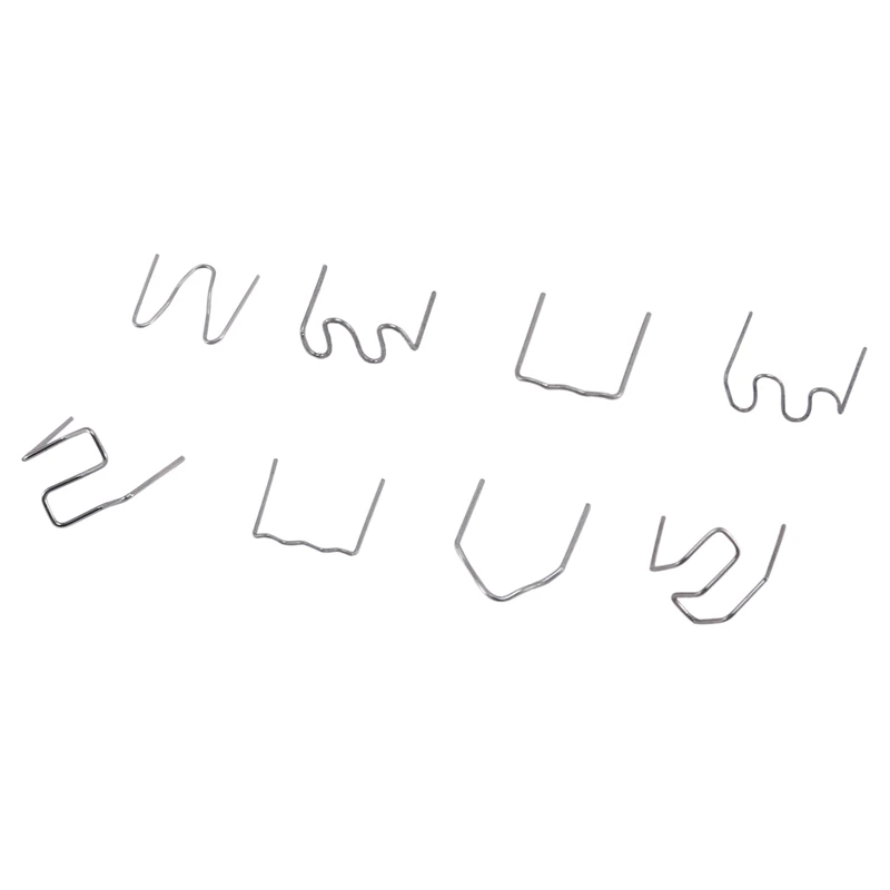 

800PCS Hot Staples Plastic Repair Welding Staples For Hot Stapler ABS PVC Nylon Plastic Car Bumper Repair