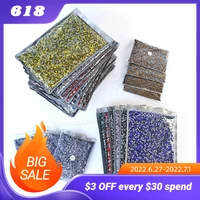 big package bulk wholesale hot fix rhinestone ss16 ss20 ss30 flat back crystals strass glitters stone for diy fabric garment