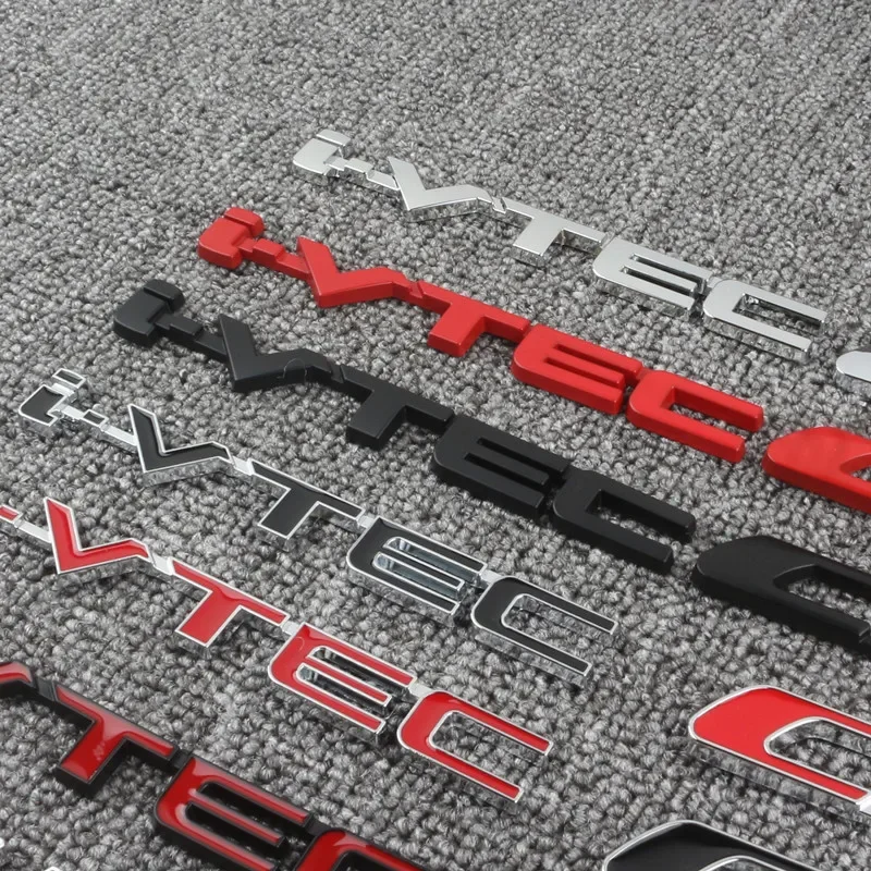 1X 3D VTEC iVTEC металлическая эмблема наклейки на автомобиль для Honda cb400 i-VTEC vfr800 cb750 Civic