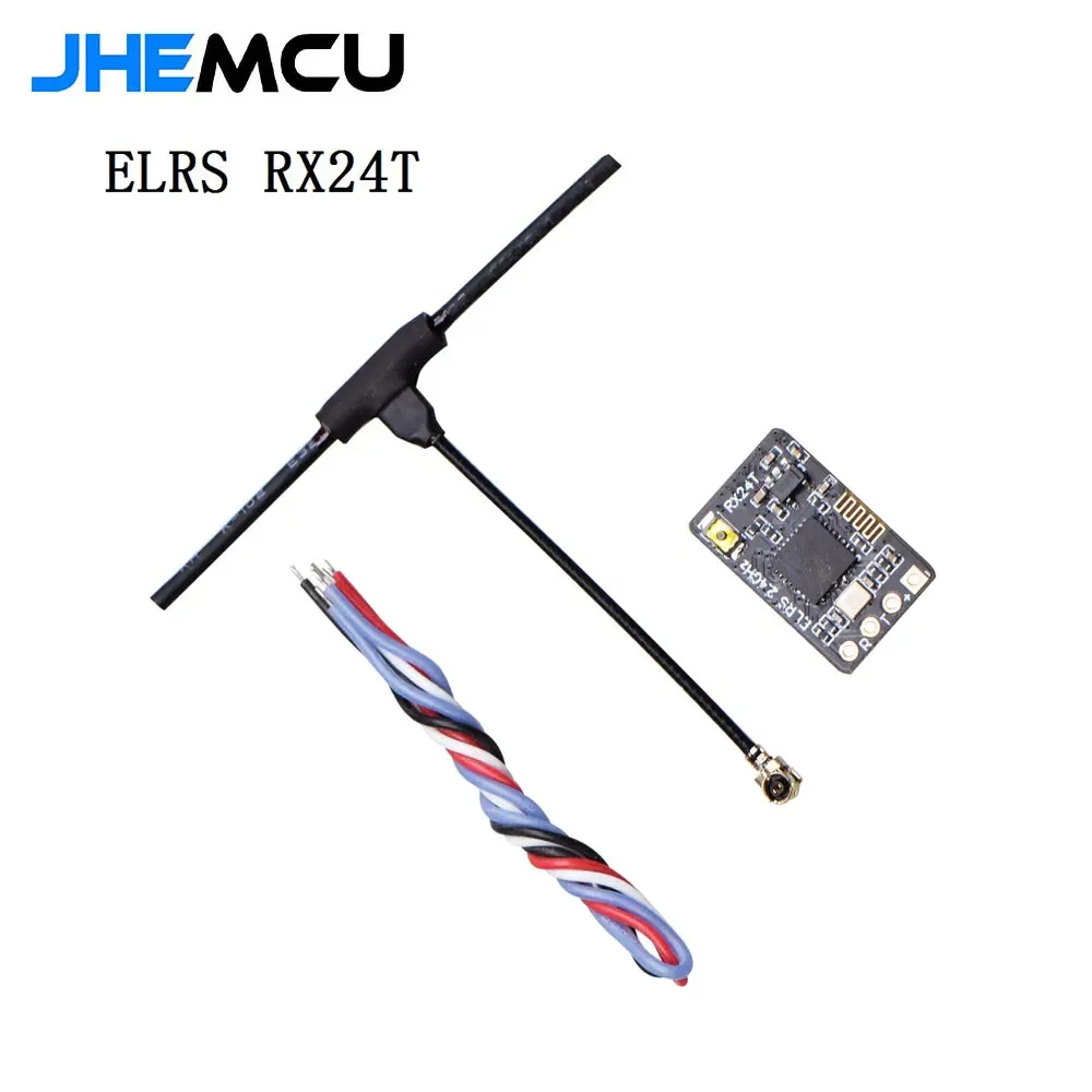 JHEMCU ExpressLRS RX24T 2 4G ELRS Радио Nano Приемник дальнего действия для FPV Racing Дроны фристайла