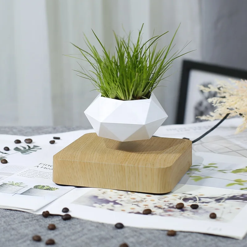 Оптовая цена горячая распродажа комнатный магнитный левитирующий горшок для