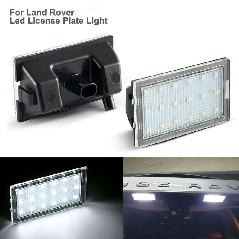 2 шт. детский номерной знак Can-bus для Land Rover LR Discovery 3 4 Freelander Range Sport L320 OEM # XFC500040