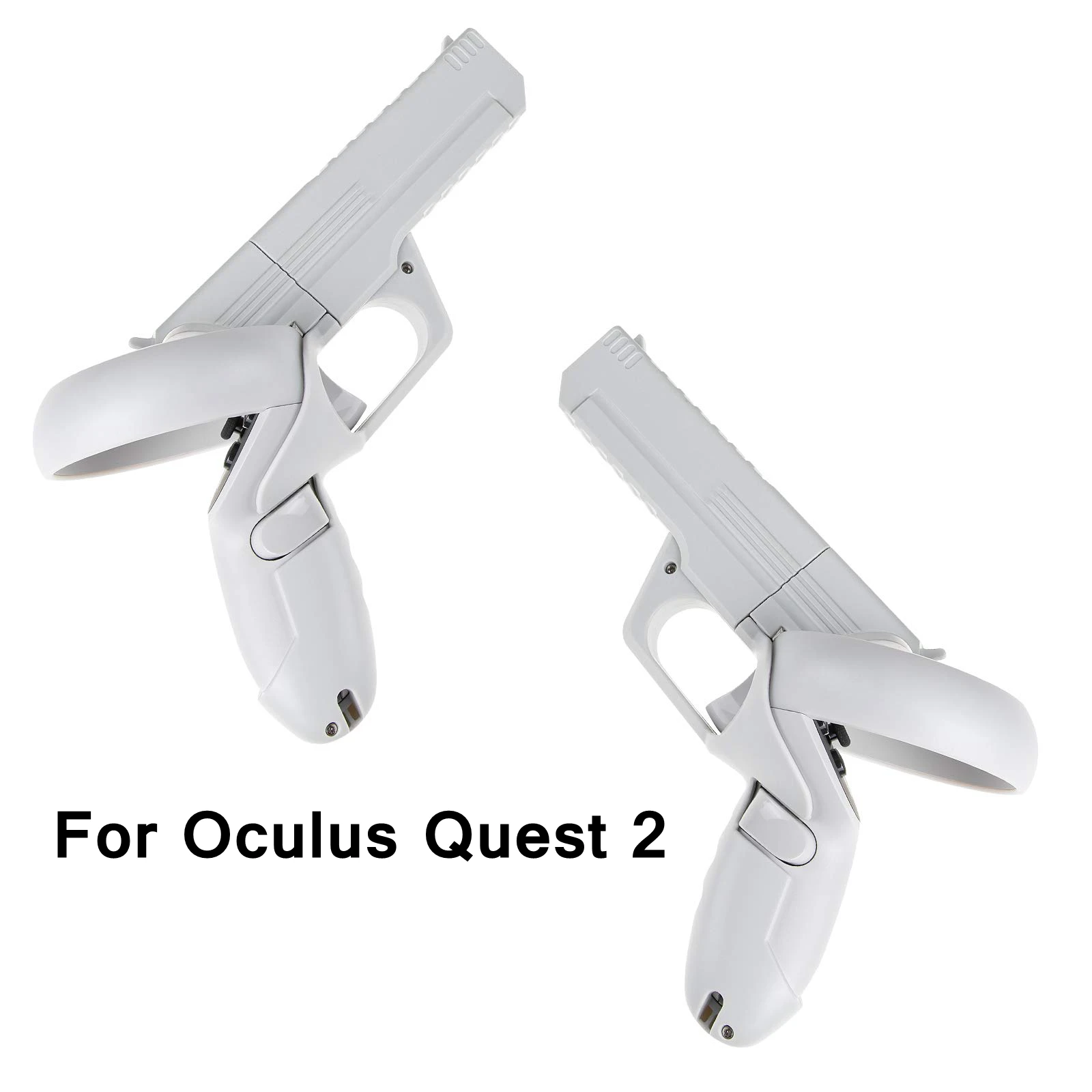 

VR Shooter Games Pistol For Oculus Quest 2 Gun Stock Controller Handle Grip Enhanced FPS Gaming Experience For Quest 2 Case