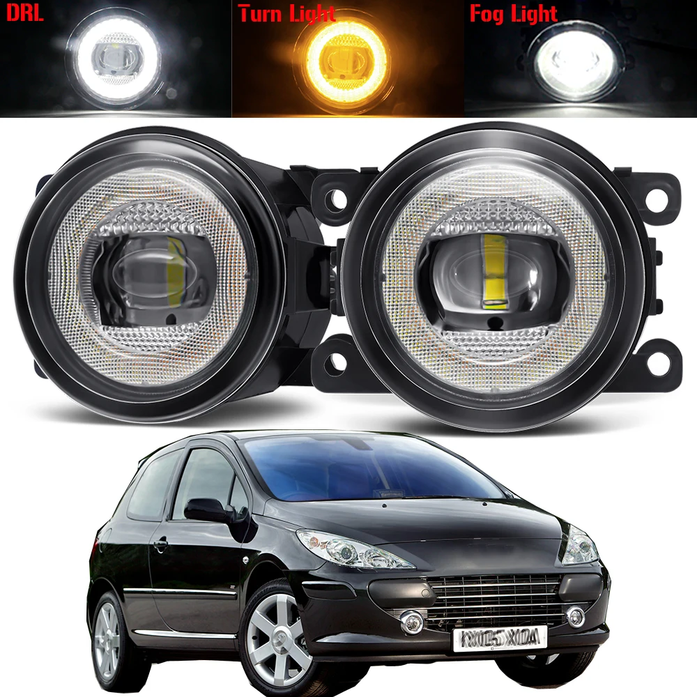 3IN1 дизайн 30 Вт автомобильный противотуманный фонарь ангельский глаз в сборе