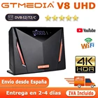 Спутниковый ТВ-приемник GTmedia V8 UHD Combo 4K DVB-S2XT2Cable H.265 встроенный WIFI GTMedia V8X
