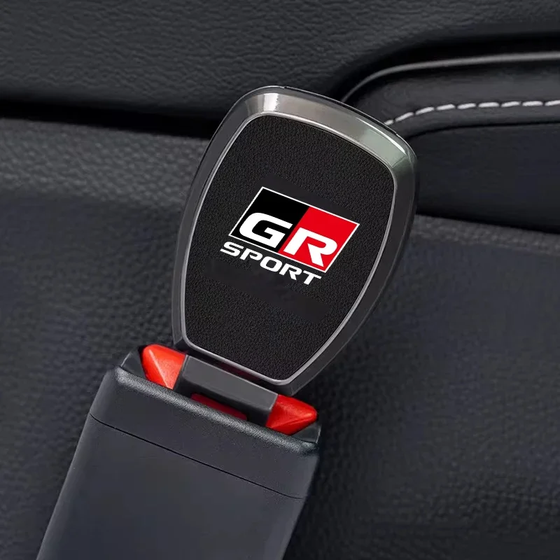 Фото Удлинитель ремня безопасности для автомобиля, замок-фиксатор для Toyota GR Sport Corolla C-HR RAV4 Yaris Camry Prado Prius №2