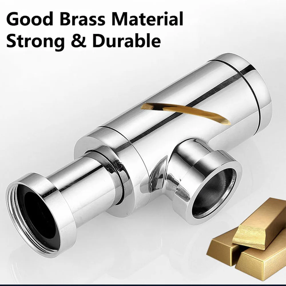 Латунная пробка на слив раковины в ванную комнату набор трубок Регулируемая