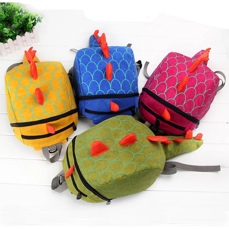 

2022 Hot Sale Children Backpack Aminals Kindergarten School Bags for 1-4 Years Dinosaur Anti Lost Backpack for Kids