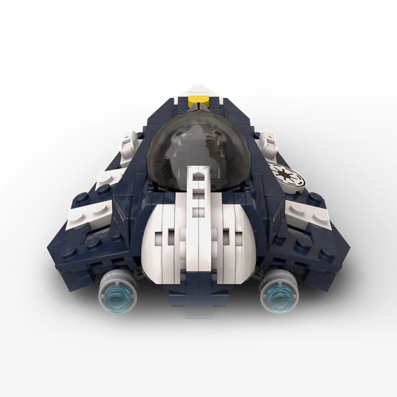 Фото 207 шт. MOC Plo Koon S Delta Starfighter Blade Dorin Star Battle Model Строительные блоки Строительная игрушка Рождественские подарки Образование №3