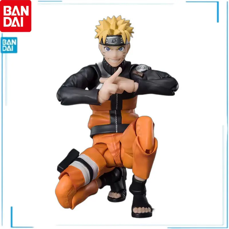 

Bandai Shf Anime Area Japan NARUTO Uzumaki Naruto 2.0 Active Joint Action Figure Cartoon Characters Collect Ornaments Keepsake