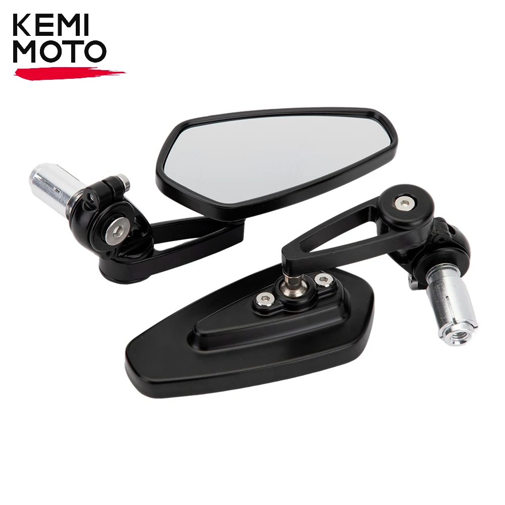 

Motorcycle Handlebar Mirror Handle Bar End Side Mirror 7/8" 22mm Universal For YAMAHA MT 09 10 TMAX XMAX R6 R1 For Honda Scooter
