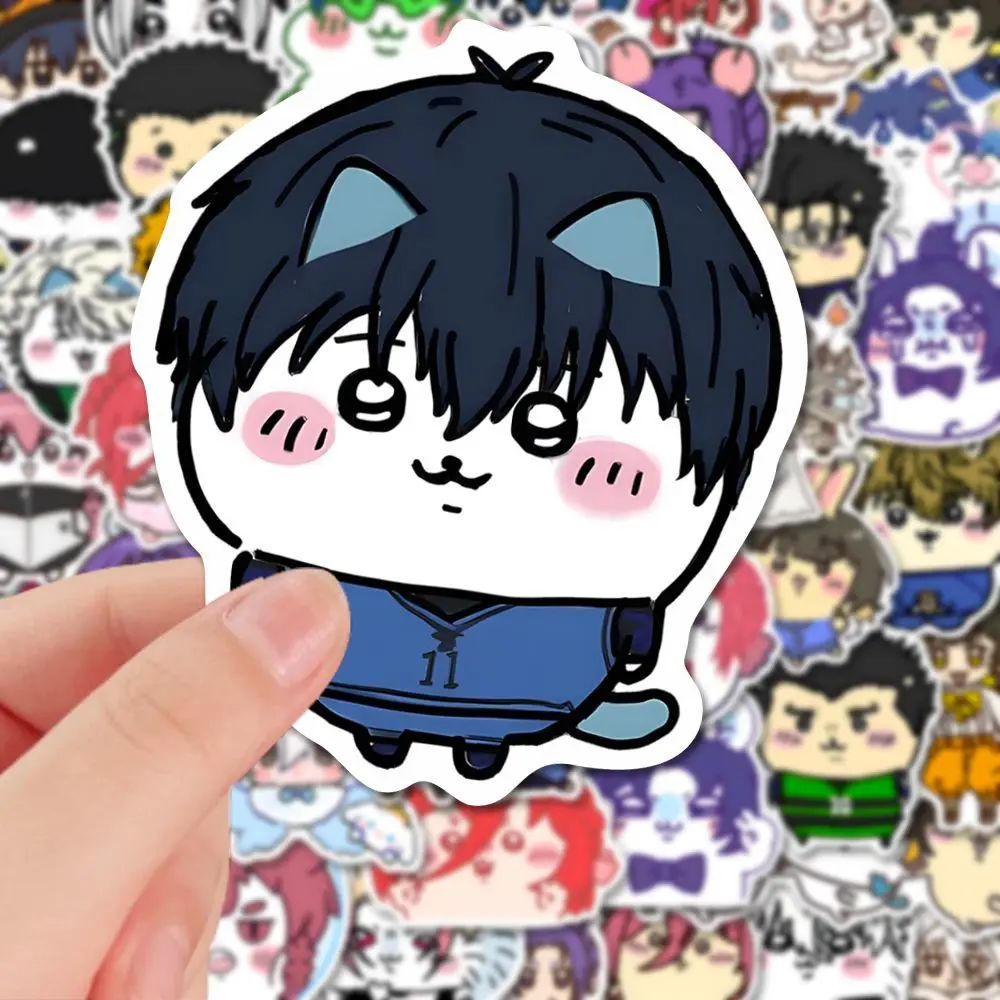 Наклейки с аниме BLUE LOCK Isagi Yoichi 60 шт. наклейки для ноутбука гитары искусственные