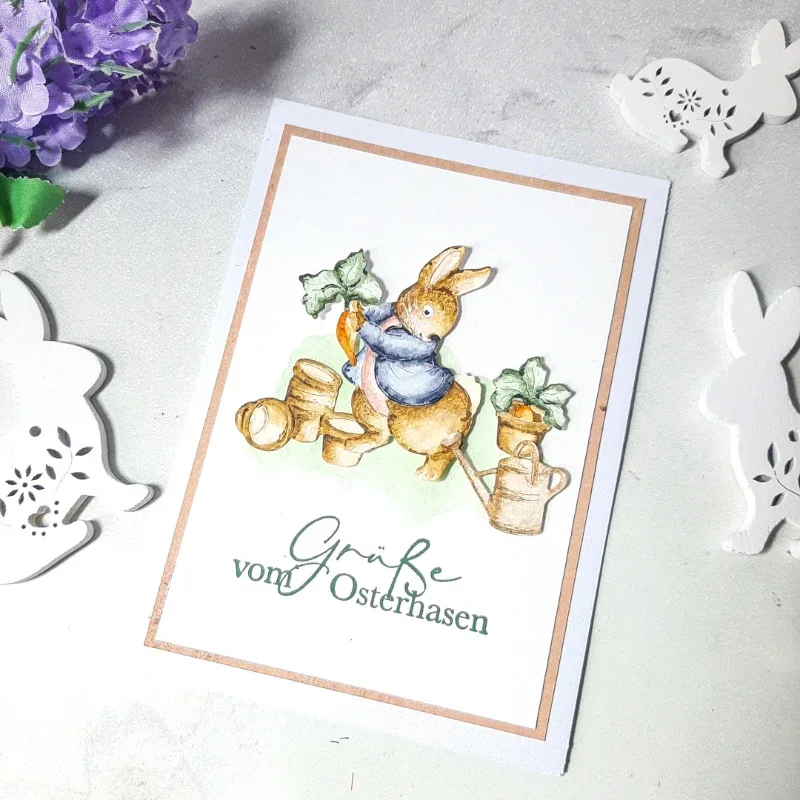 Штампы для резки Painter Rabbit серебристые стальные
