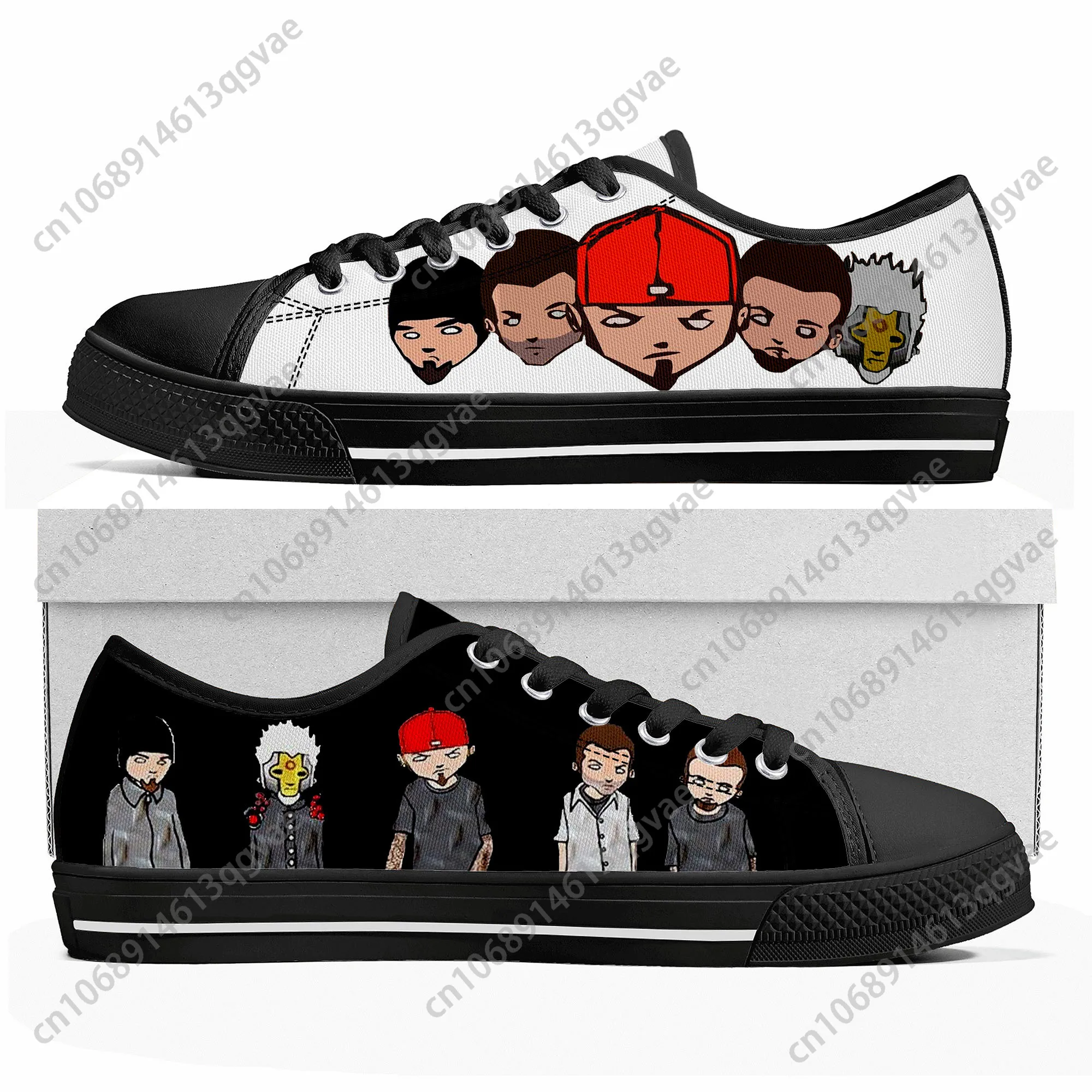 Кроссовки Limp Bizkit мужские/женские/подростковые рок-группа низкие кеды