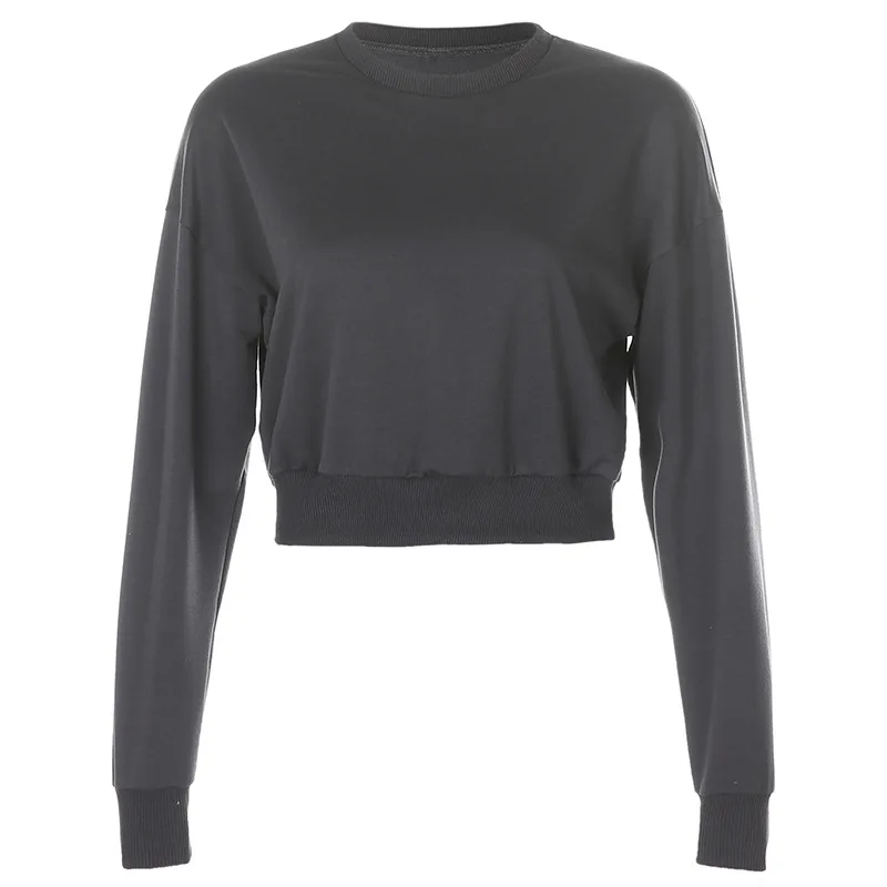 Two Pieces Suits Women Solid Colors Loose Streetwear 2 Piece Outfit Sets Causal Tracksuits Sweatshirt + Sporting Shorts Suits