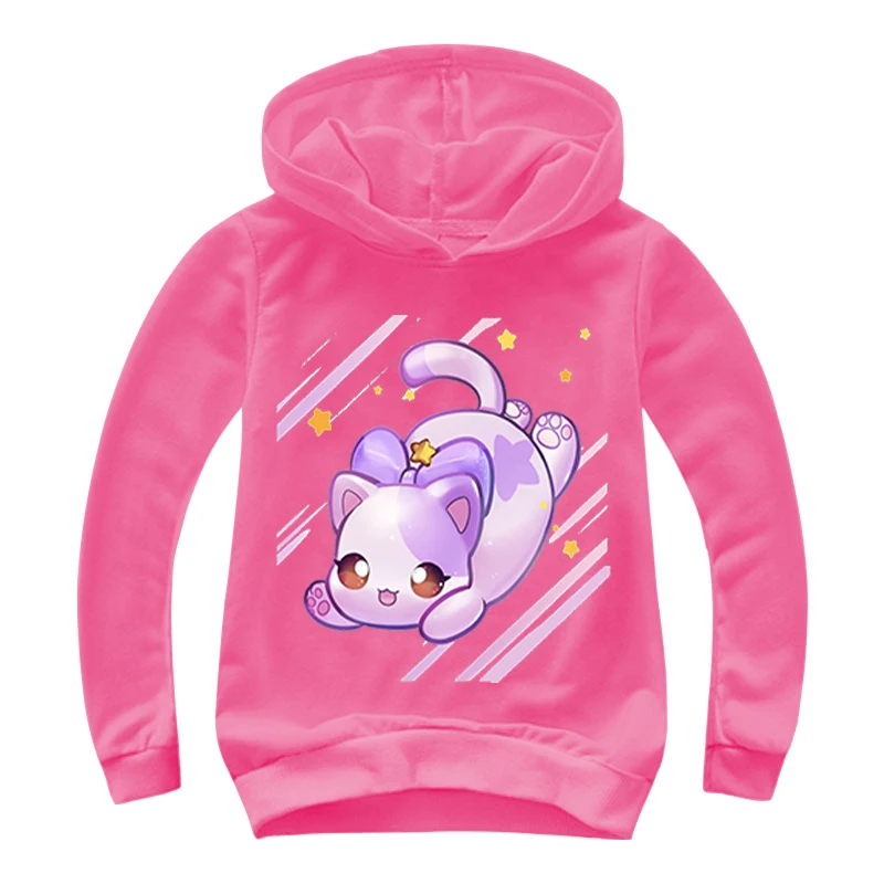 

new Aphmau Kids Hoodie Children's Clothing Hoodie Long Sleeve summer boys Girl Long sleeve Anime Cartoon Pullover Sweatshirt