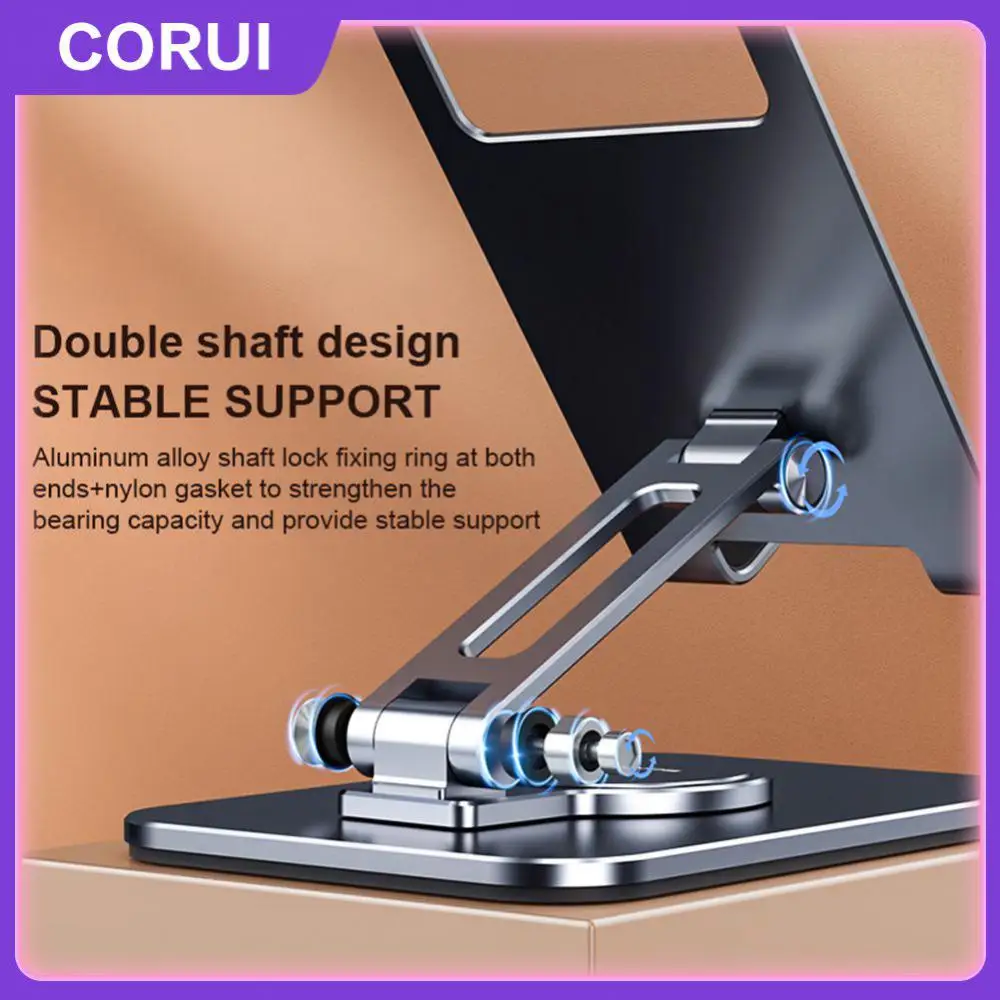 

Tablet Support Aluminum Alloy Rotatable Desktop Phone Stand Rotating Folding For Iphone Samsung Stand Accessory Smartphone Mount