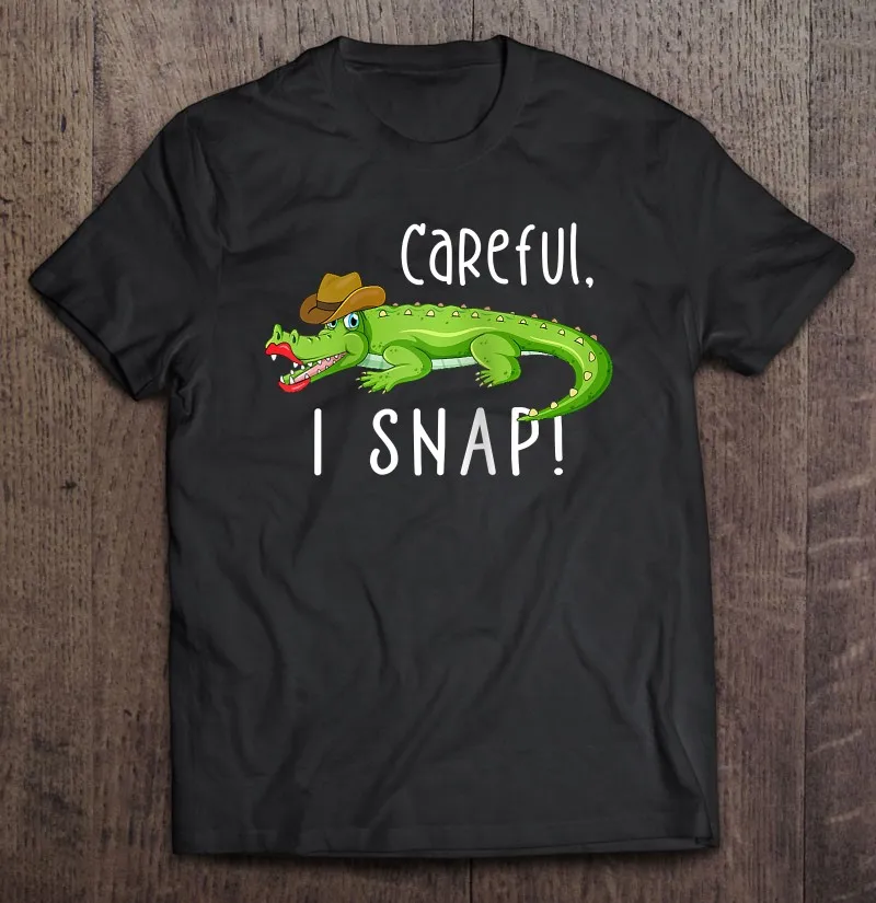 

Осторожно! Забавный южный крокодил подарок для любимого реглан бейсбольная футболка оверсайз футболки гранж топы футболки гранж