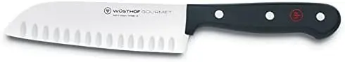 

Gourmet 7" Hollow Edge Santoku Knife