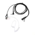 Рация, ФБР наушник, 1 ШТЫРЬКОВАЯ гарнитура для RT40 YAESU, вертекс, искусственная кожа, фотосессия 130, скрытая Акустическая трубка