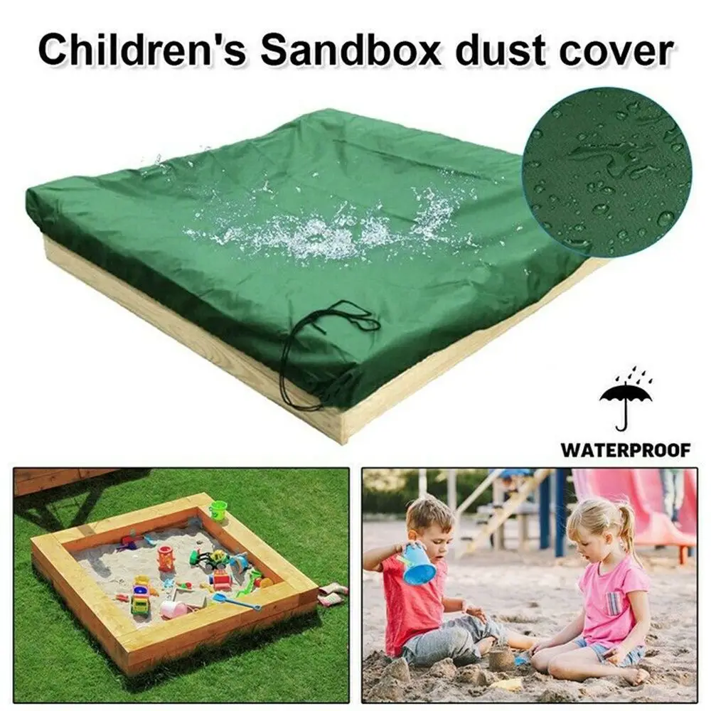 

Quality Waterproof Square Anti-UV Garden Bath Cover Garden Table And Chair Cover Children's Toy Sandpit Cover Oxford