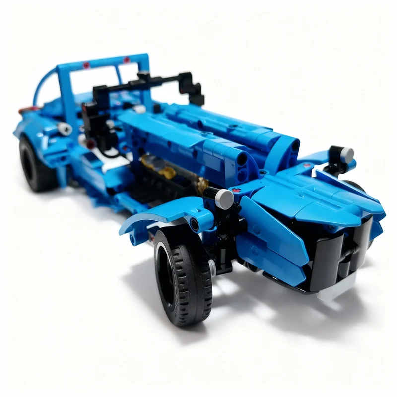 Набор для сборки модели Caterham Seven (524 детали) – Технический конструктор MOC, идеальный подарок на Рождество, развивающий творческие способности (art.: 3920dc7533ef8) - 3920dc7533ef8
