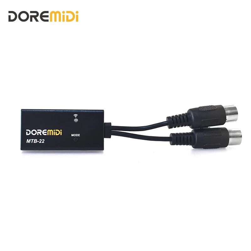Адаптер DOREMiDi MIDI для беспроводного Bluetooth MIDI-кабеля все сообщения с кнопкой