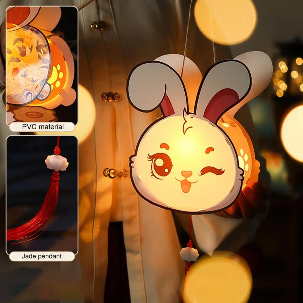 

New Year Lantern Eco-friendly Luminescent LED Lamp New Year Gift Portable Luminous Lantern Handmade Lantern