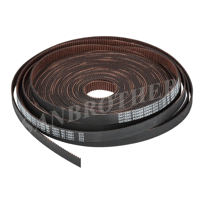 Ремень Gates 2GT синхронный ремень ширина 3 мм 6 9 10 12 15 износостойкий GT2 для Ender3 cr10 Anet