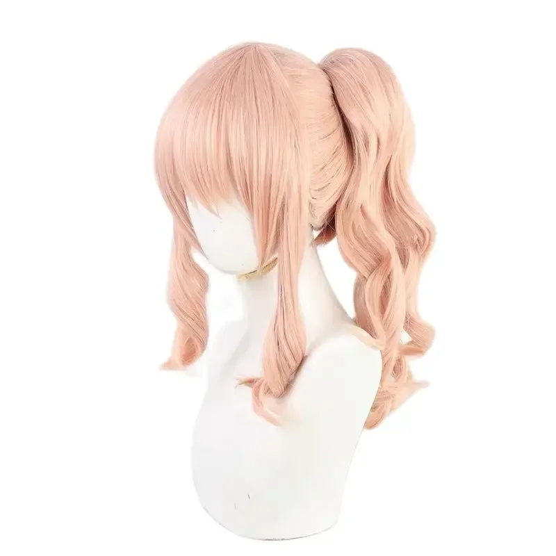 Акияма Мизуки Косплей Парик Проект SEKAI ЦВЕТНАЯ СЦЕНА! Розовые 50 см вьющиеся