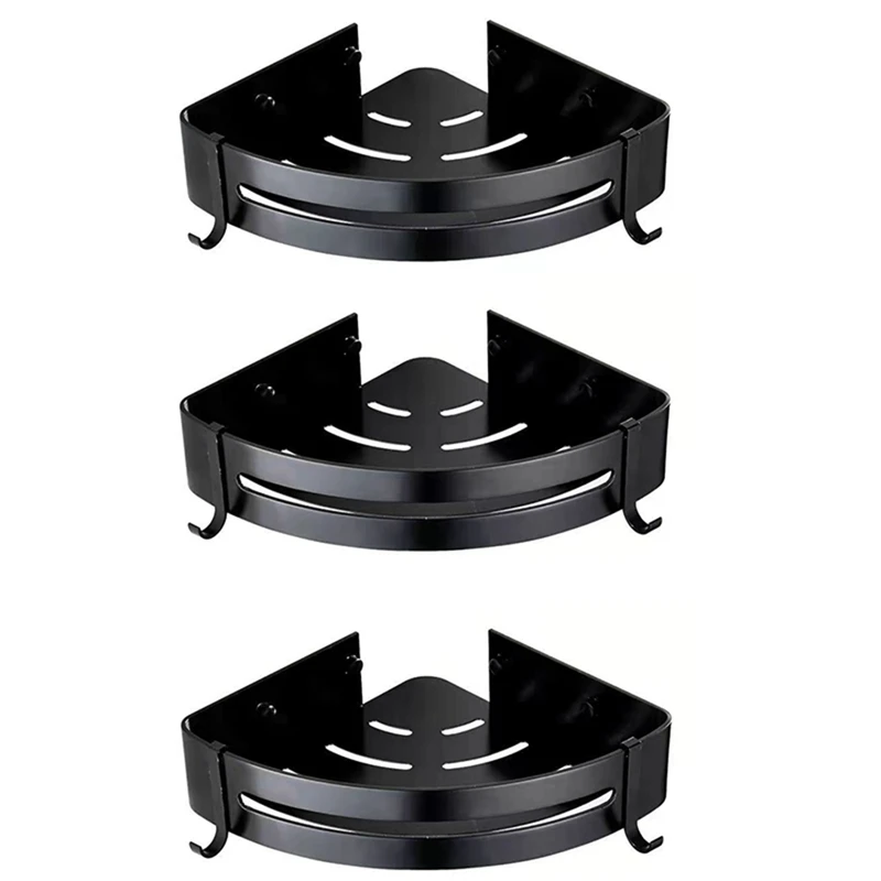 Настенный треугольный держатель для шампуня или полотенец