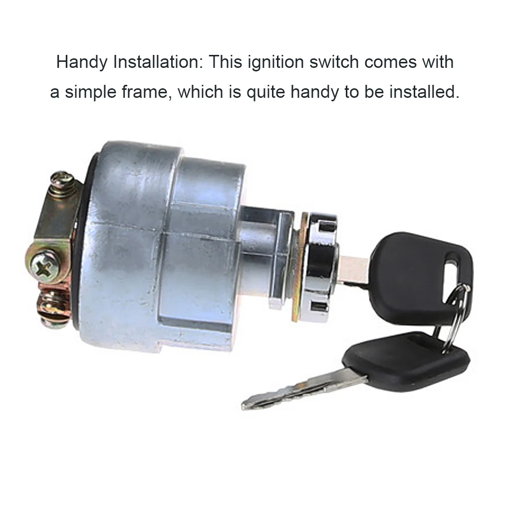 

Ignition Lock Ignite Switch Steel Structure Replaced Part Upgraded Fitting Replacement Craftsmanship Launch Switches