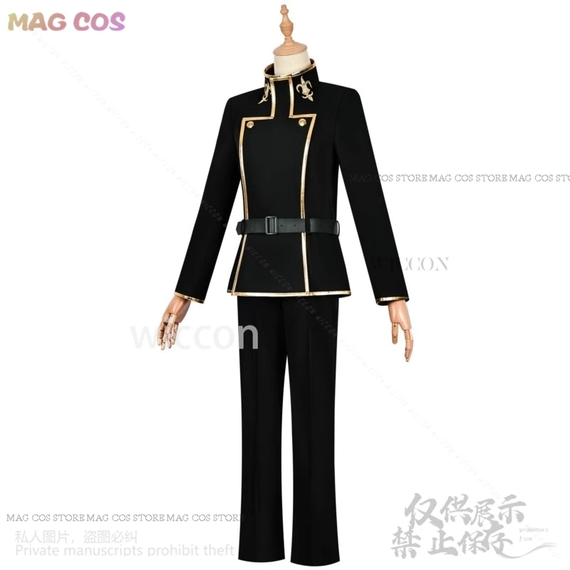 Аниме Codee Geasss Косплей Лелуш Лемерже Костюм DK Школьная форма Парики для Хэллоуина