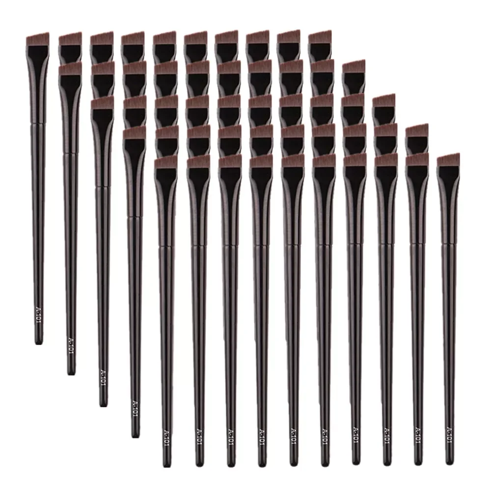 

5/10/20/50 Pcs Brow Contour Makeup Brushes Eyebrow Eyeliner Brush Professional Super Thin Angled Liner Eye Brush Make Up Tools