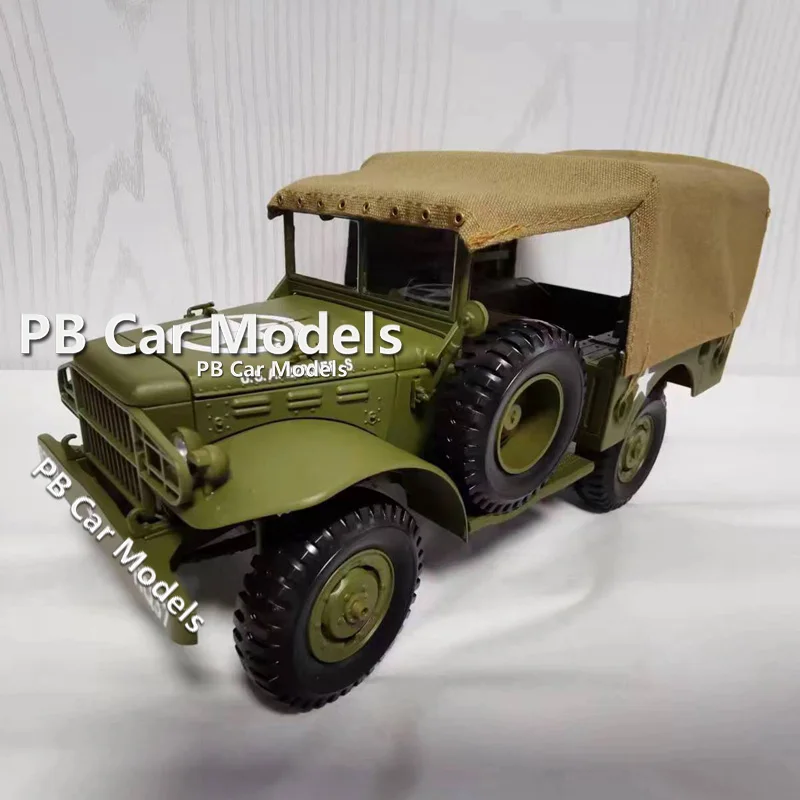 

Модель автомобиля Xiaoguang 1:18 Модель Dodge Jeep внедорожник звуковой сигнал WC51/52