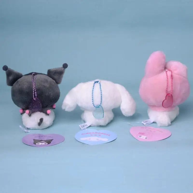 Кавайное аниме лицо плача Kuromi My Melody Cinnamoroll Мультяшные плюшевые игрушки милые
