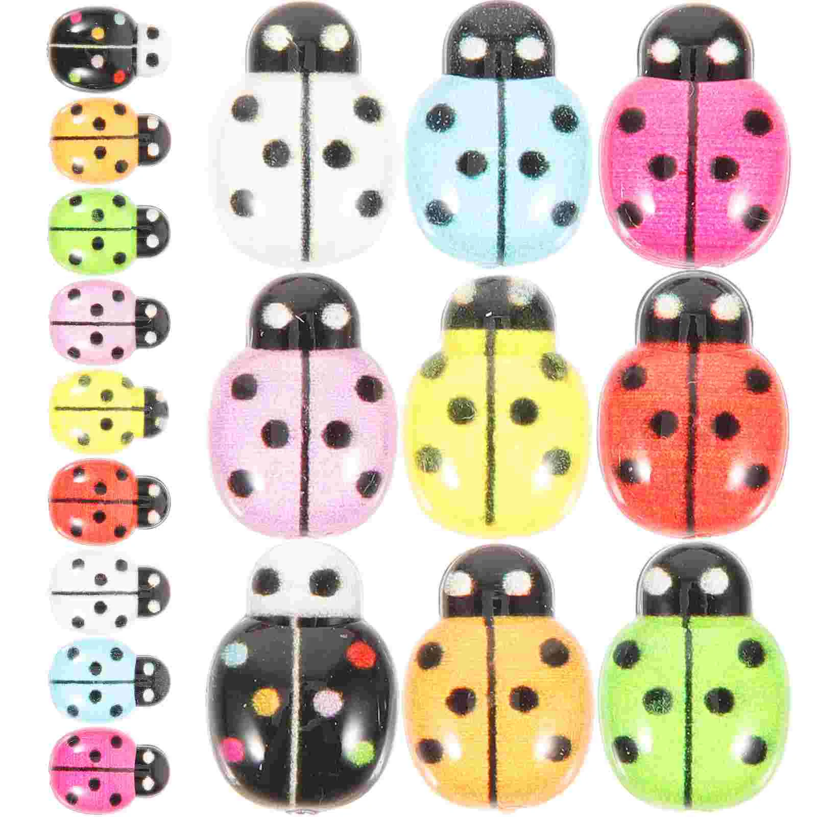 50 шт. сочные микропейзажи горшечные растения божья коровка подвески для поделок