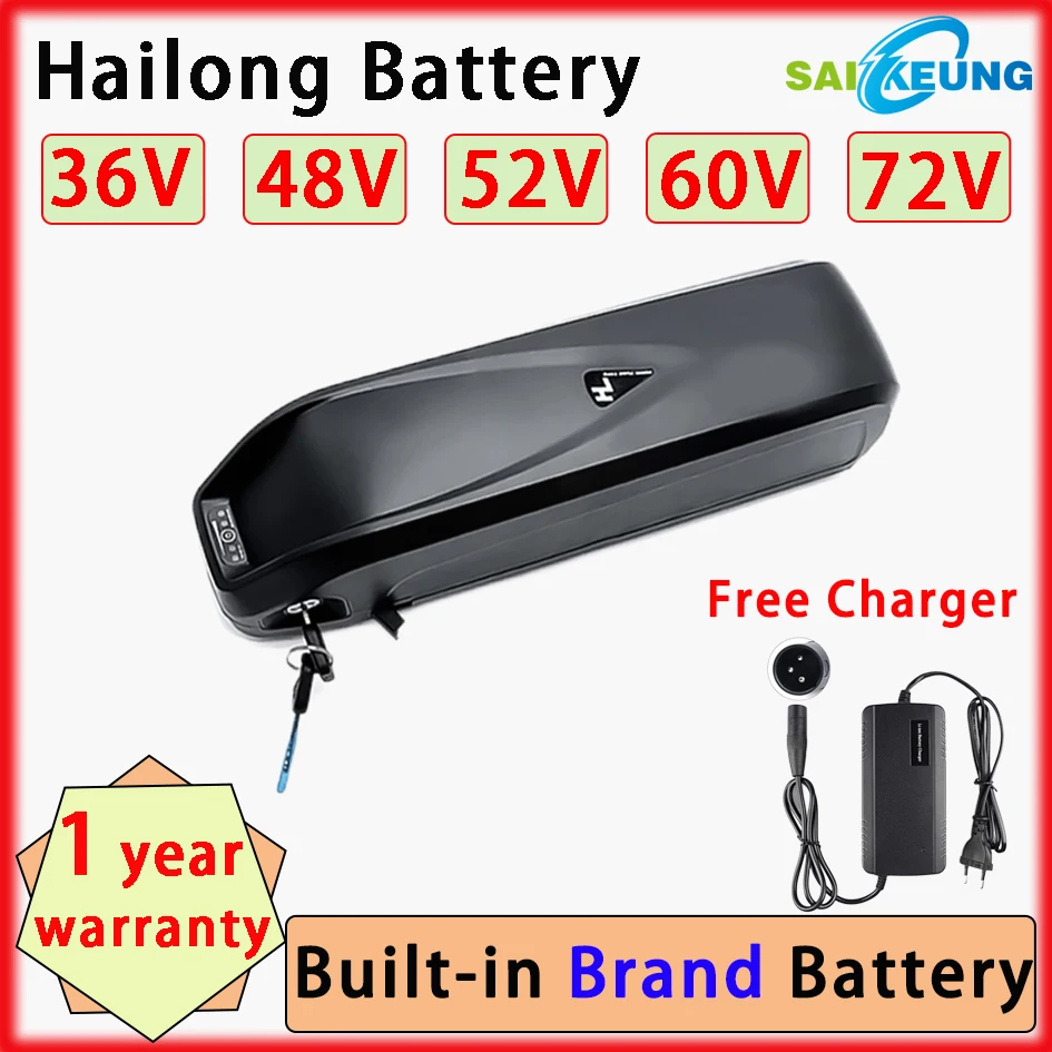 

60V72V battery Bafang 250W-3000W high power battery 36V48V52V 20ah24Vah30ah40ah50ah60ah lithium battery for electric bicycle