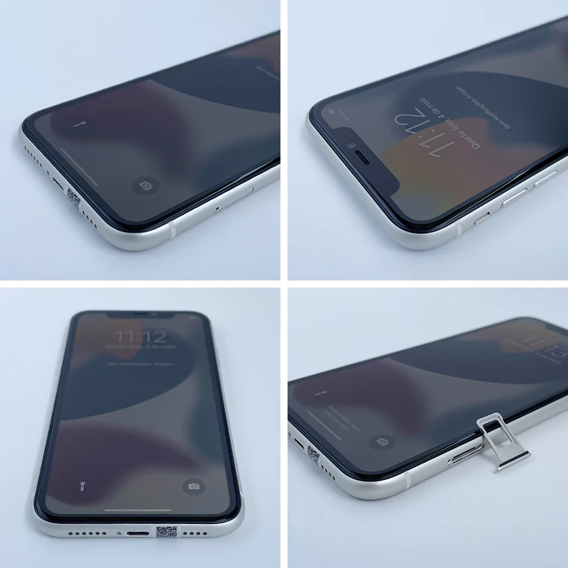 Разблокированный смартфон Apple iPhone 11 128 ГБ/64 ГБ iOS A13 с распознаванием лица камера 12