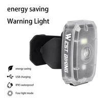 bicycle warning tail light rainproof mtb bike head light usb rechargeable safety warning cycling night lamp bicycle accessories