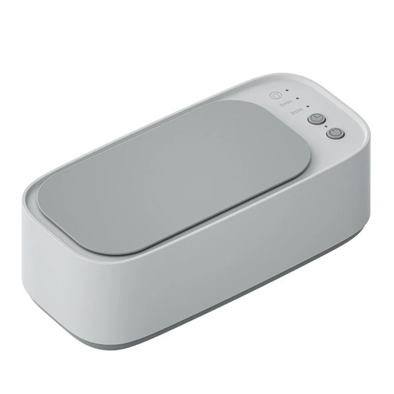 

Portable Ultrasonic Cleaner 45Khz Low Noise Glasses Cleaner Ultrasonic Glasses Cleaner 3 Modes Of Cleaning (Chargeable Version)
