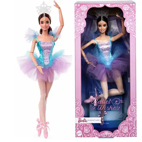 Барби 2022 новый балет эльф серия коллекционные игрушки модные подвижные женские коллекционные подарки игрушки HCB87