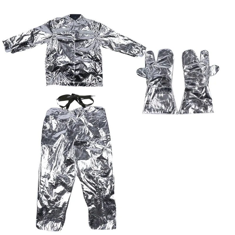 

Solas 500 degrees radiation proof Aluminized Fire fighting Suit