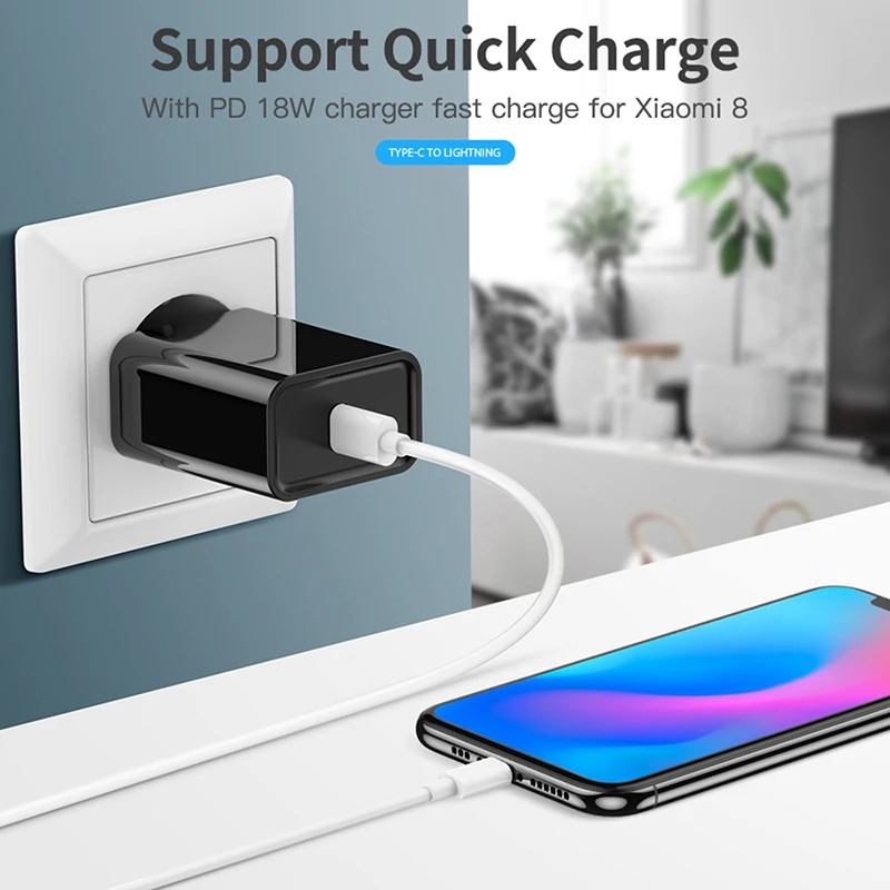 100w pd usb c to usb type c lightning cable fast charger for apple samsung huawei p30 xiaomi data line adapter phone accessories free global shipping