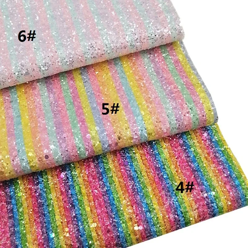 Радужная объемная блестящая кожа синтетическая тканевые листы искусственная