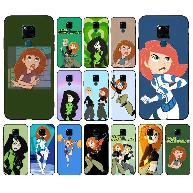 

Disney Kim Possible Phone Case for Huawei Mate 20 10 9 40 30 lite pro X Nova 2 3i 7se