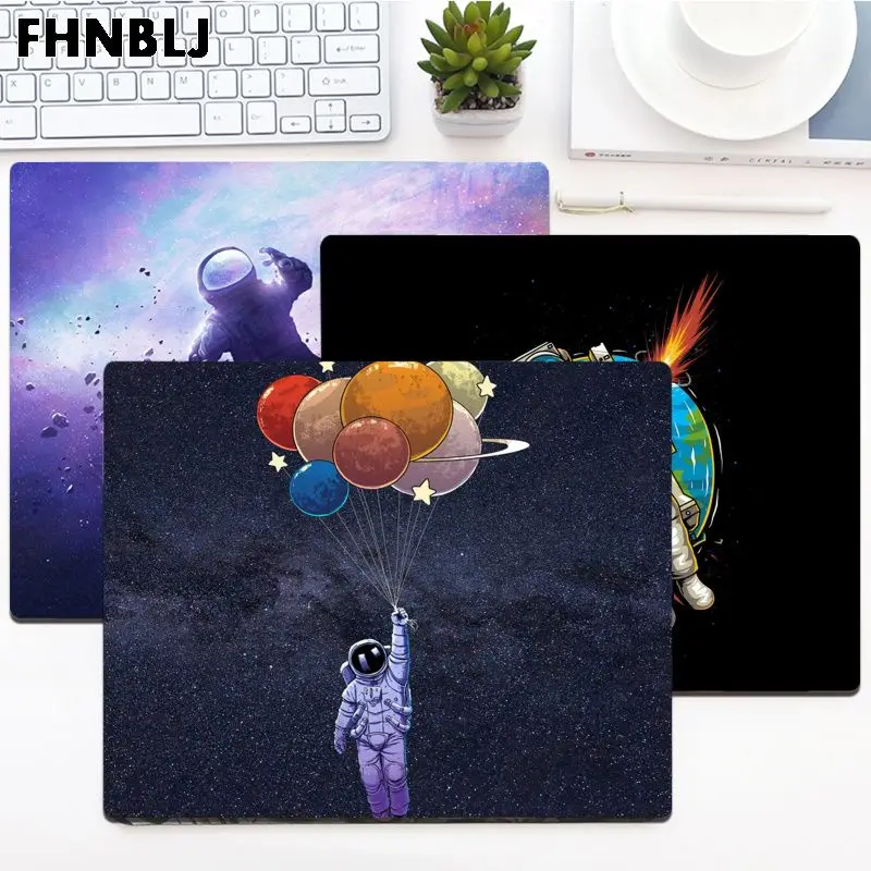

My Favorite Astronaut Printing Black Pattern Unique Desktop Pad Game Mousepad Top Selling Wholesale Gaming Pad mouse