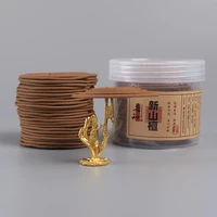 48pcsbox natural coil incense aromatherapy fragrance indoors indian buddhist sandalwood incense without censer